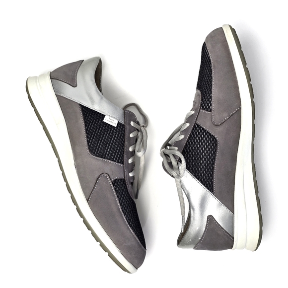 Finn Comfort Shoes - Finn Comfort Corato Women's Comfortable Walking Shoes - Stylish Grey size 10.5